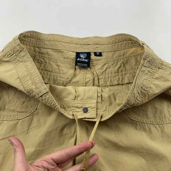 Kuhl Warm Sand Canvas Adventure Shorts 12 - Picture 2 of 5